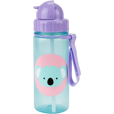 Skip Hop Бутилка със сламка Skip Hop Zоо - Koala, 385 ml (9N567910)