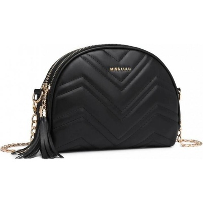 Konofactory kulatá crossbody kabelka "Moonlight" Černá
