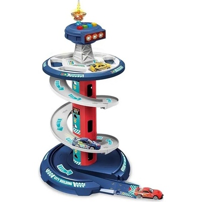 Bavytoy Garáž a dráha s autíčky BV0548