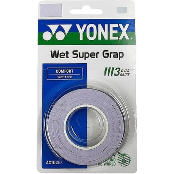 YONEX Грипове Yonex WET SUPER GRAP - 3 броя, pale lilac (AC102ex)