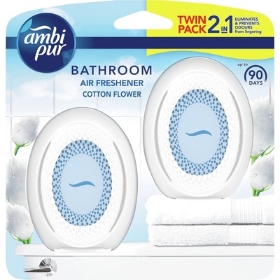 Ambi Pur Bathroom náhradní náplň Cotton Flower DUOPACK 2 x 7,5 ml – Sleviste.cz