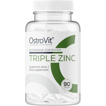OstroVit Triple Zinc, 90 капсули, OstroVit
