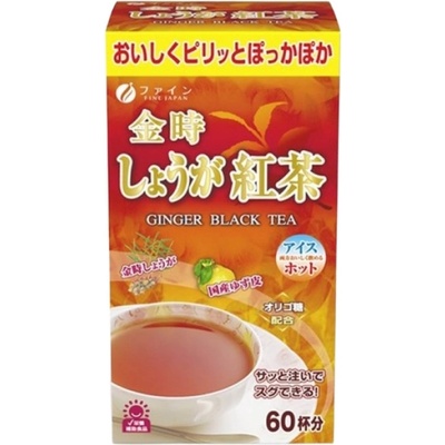 Fine Japan Ginger + Yuzzu + Black Tea [60 Сашета]