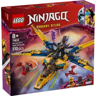 LEGO® NINJAGO® - Ras and Arin's Super Storm Jet (71833)