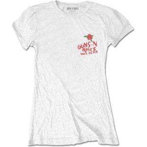 Guns N' Roses Lies, Lies, Lies (Back Print) White M Дамски Риза (GNRTS59LW02)