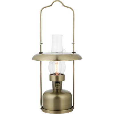 Markslöjd 108894-LED с димер презареждаема лампа FANOS LED/2, 5W/3, 7V 4000 mAh IP44 месинг (ML1527)