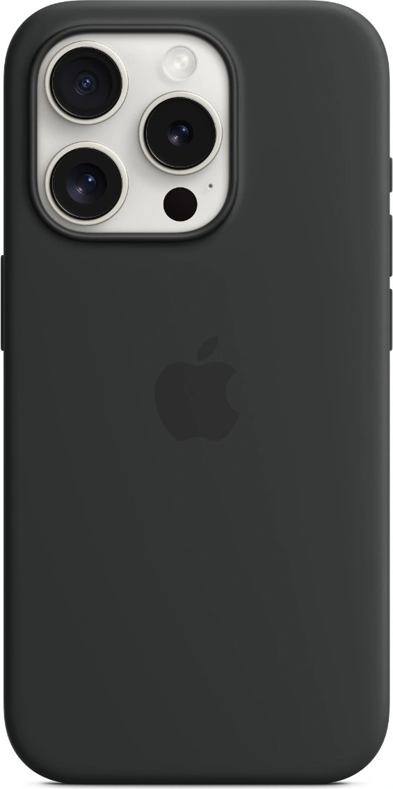 Apple iPhone 15 Pro MagSafe Silicone black (MT1A3ZM/A)