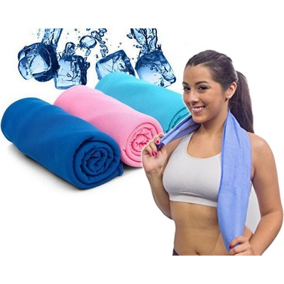 Koopman Chladicí ručník Refresh modrá 100 x 30 cm – Zboží Dáma