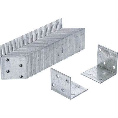 BGS Diy 80934-50 Spojovací plech 40 x 40 x 40 x 2 mm 50 ks