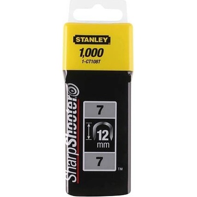 STANLEY 1-CT108T káblové sponky 12mm 1000ks