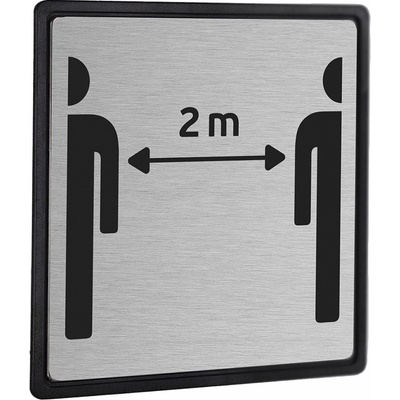 JNF - PIKTOGRAM ODSTUP 2m IN.26.934 NEM - nerez matná | MP-KOVANIA.sk