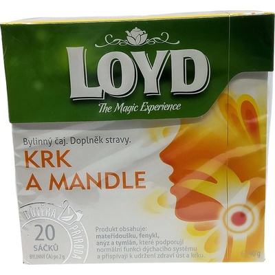 Loyd Krk a mandle 20 x 2 g