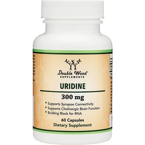 Double Wood Supplements Uridine 300 mg [60 капсули]