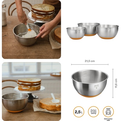 FISKARS Miska na pečení Functional Form, 2,5 l | 1084325