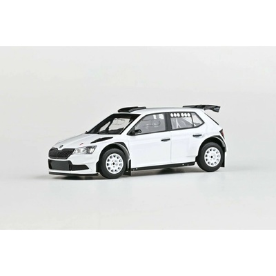 Abrex Škoda Fabia III FL Rally2 Evo 2019 bílá 1:43