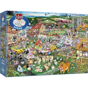 Gibsons I Love Spring 1000 dielov