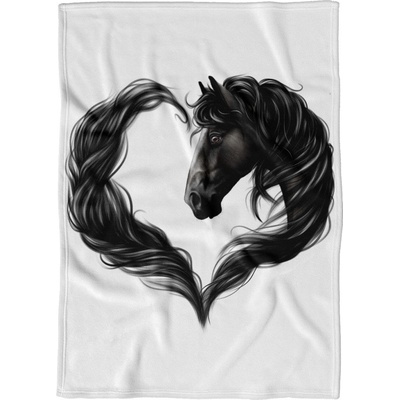 Impar Deka Horse heart black 200x140