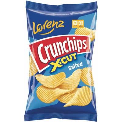 Lorenz Crunchips X-cut solené 75 g