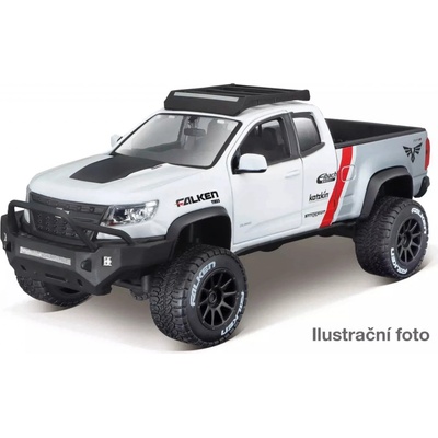 Maisto auto Design Chevroler Colorado ZR2 2017 bílá 1:24