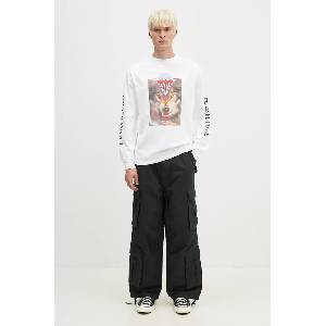 Aries Памучна блуза с дълги ръкави Wolf Longsleeve Tee (AR6002202)