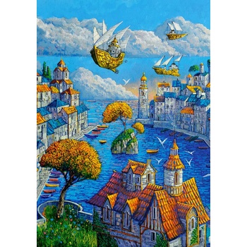 Castorland - Puzzle The Port ART collection - 500 piese
