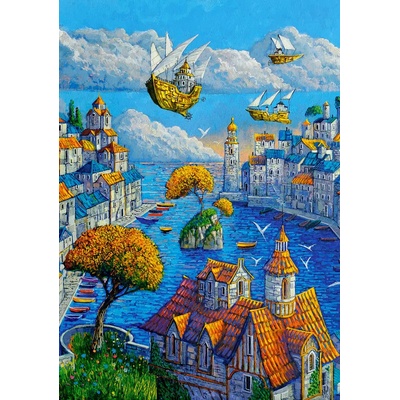 Castorland - Puzzle The Port ART collection - 500 piese