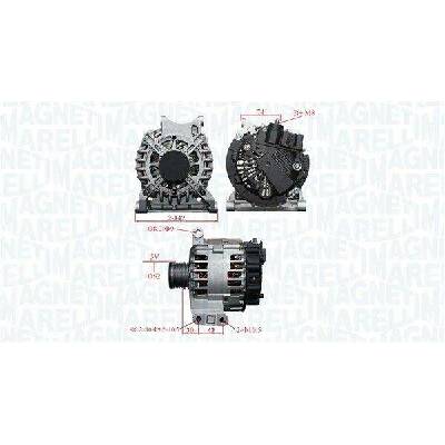 Generátor MAGNETI MARELLI 063739065010