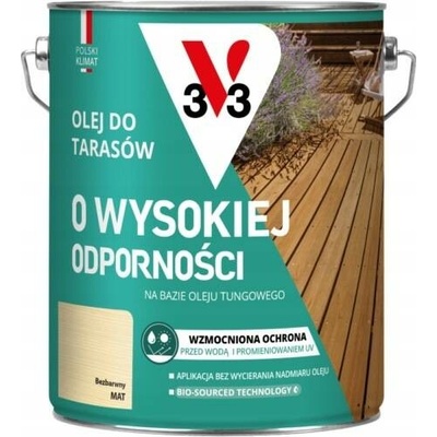 Olej na terasy Tek mat 0,75 l V33