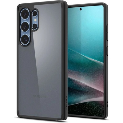 Spigen Ultra Hybrid Case - хибриден кейс с висока степен на защита за Samsung Galaxy S25 Ultra (черен-матиран)