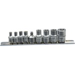 GEKO Гаечни ключове 3/8" вътрешен торкс 9 бр e5-e16 01196 (g10169)