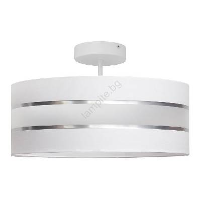 Полилей HELEN 3xE27/15W/230V бял/лъскав хром (HE1159)