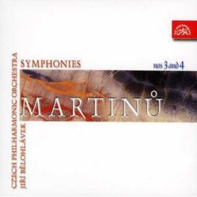 CESKA FILHARMONIE/BELOHLAVEK JIRI - MARTINU : SYMFONIE C. 3, 4 CD