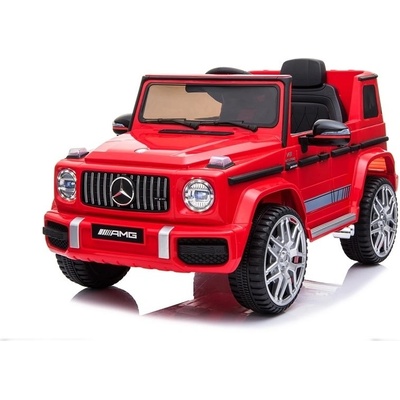 Mamido Elektrické autíčko Mercedes G63 AMG červená