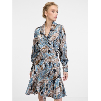 orsay Синя дамска шарена рокля с дължина до коляното ORSAY Orsay | Mnogotsveten | ЖЕНИ | 38
