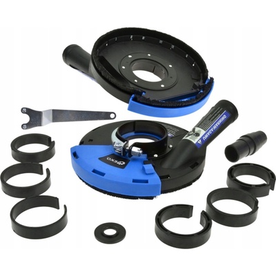 Protiprachový odsávací kryt na uhlovú brúsku 180mm - GEKO G80256