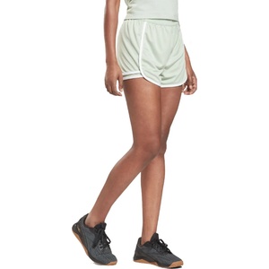 Reebok Workout Ready High-Rise Shorts Light Green - dress4less