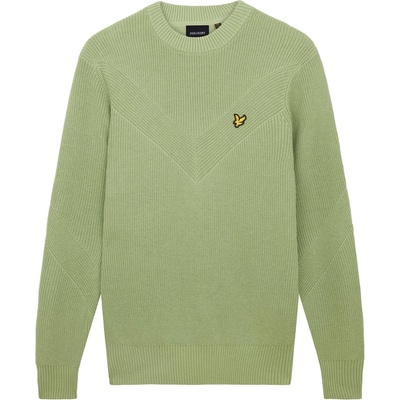 Lyle & Scott Пуловер Lyle and Scott Chevron Jumper - Glencoe Green