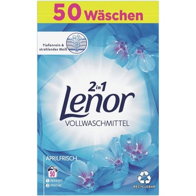 Lenor Aprilfrisch Prášek na praní 2v1 XXL 50 PD