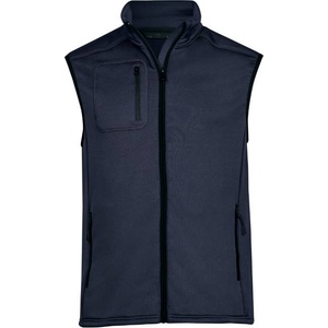 TEE JAYS tj9104 / Мъжка елек от еластичен полар - тъмносин xxxl (18910400313)