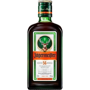 Jägermeister 35% 0,35 l (čistá fľaša)