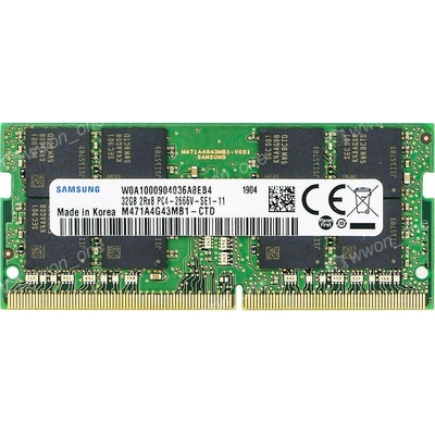 Samsung SODIMM 32GB 2666MHz M471A4G43MB1-CTD
