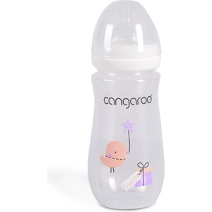 Cangaroo Пластмасово шише Cangaroo - Birdy Blu, 300 ml, C0563, розово (103331) - baby