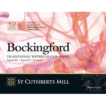 St Cuthberts Mill Bockingford H. P. Скицник 12 31 x 23 cm 300 g White (T45330001011C)