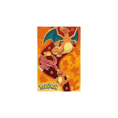 Pokémon - Fire Type plagát