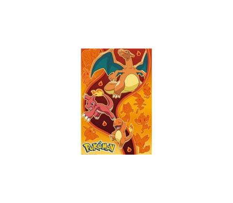 Pokémon - Fire Type plagát