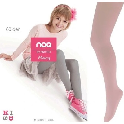 dívčí punčocháče Mary NOQ 60 den růžová pudrová