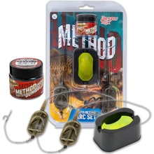 Benzar Mix Náväzec Krmítko Set Rapid Method Arc Montáž 60 + 60 g
