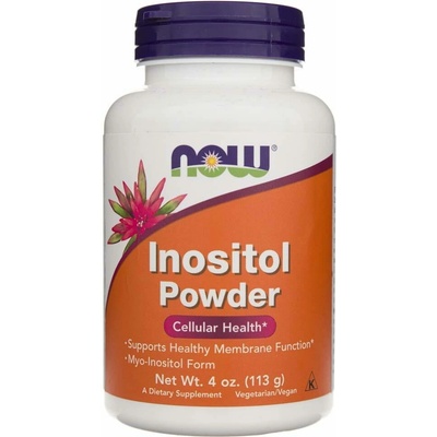 Now Foods Inositol myo-inositol čistý prášek 113 g
