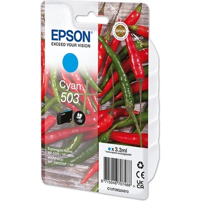 Epson original ink C13T09Q24010, T09Q240, 503, cyan, 3.3ml (C13T09Q24010)