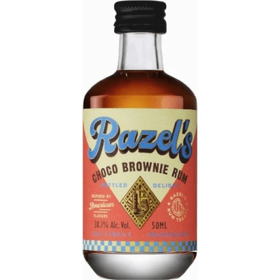 Razel’s Choco Brownie Rum 38.1% 0,05 l (čistá fľaša)